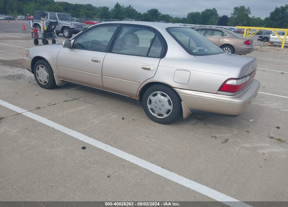 1997 TOYOTA COROLLA DX VIN: 1NXBB02E1VZ528735