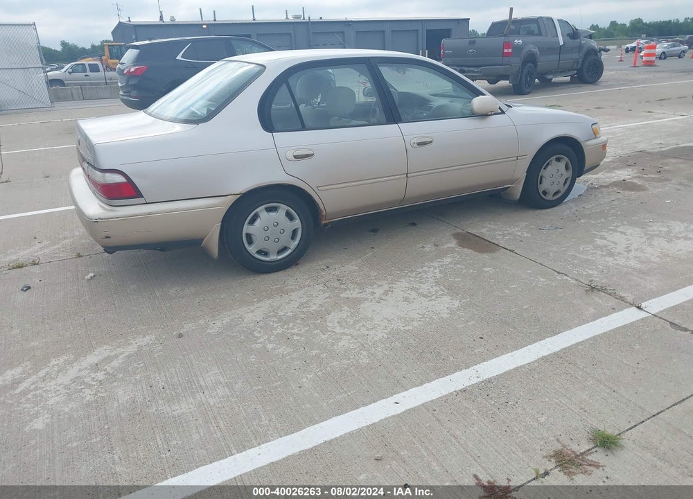 1997 TOYOTA COROLLA DX VIN: 1NXBB02E1VZ528735