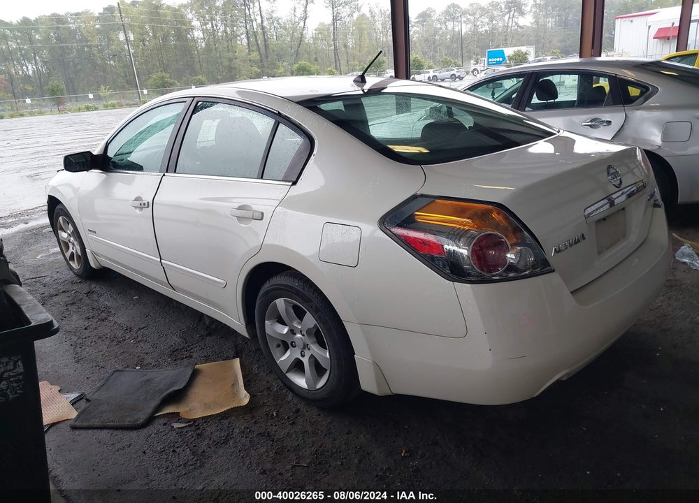 2009 NISSAN ALTIMA HYBRID VIN: 1N4CL21E19C186529