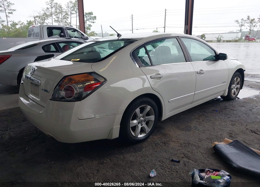 2009 NISSAN ALTIMA HYBRID VIN: 1N4CL21E19C186529