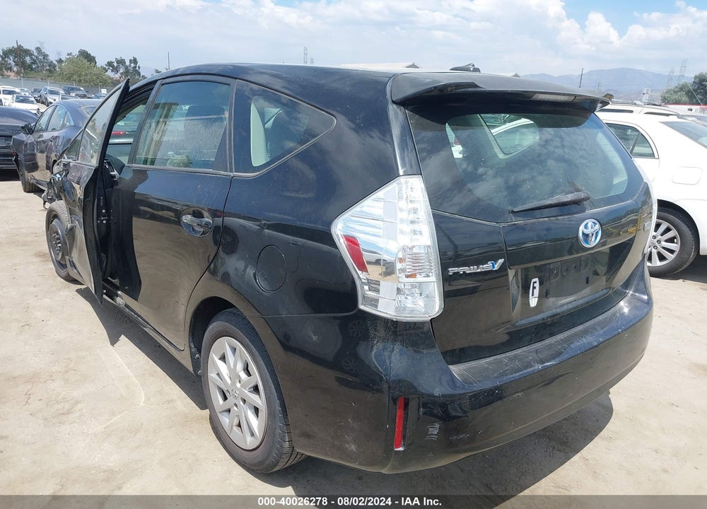 2012 TOYOTA PRIUS V THREE VIN: JTDZN3EU9C3036424