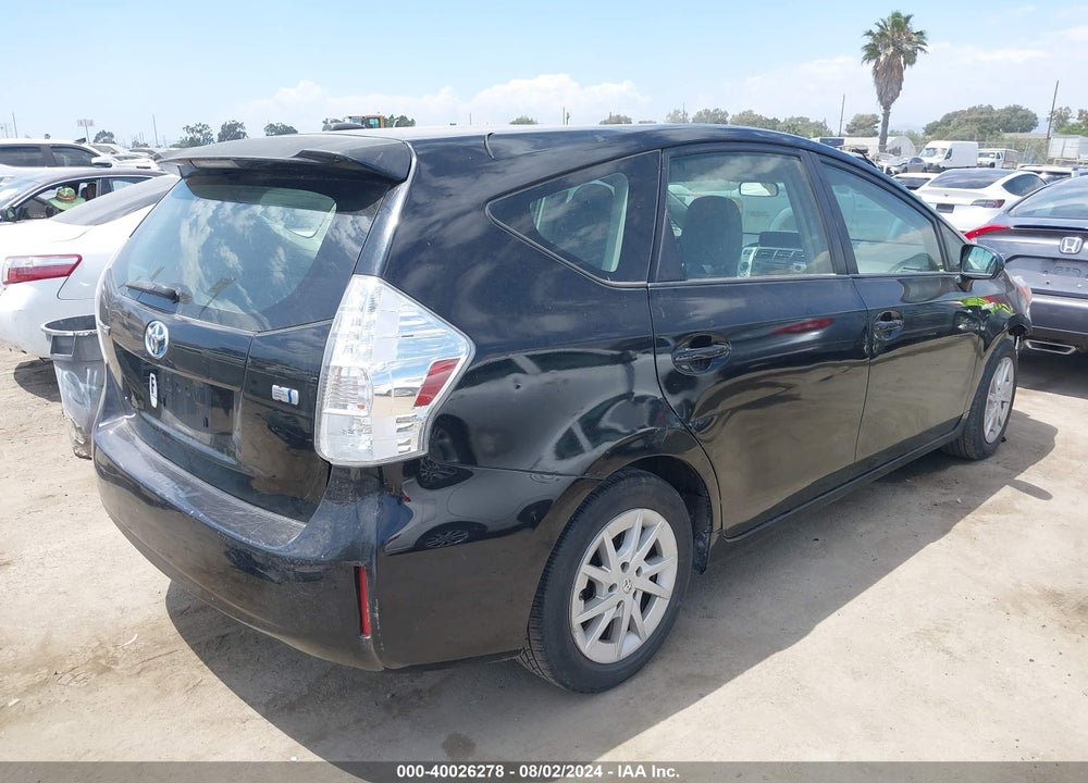 2012 TOYOTA PRIUS V THREE VIN: JTDZN3EU9C3036424