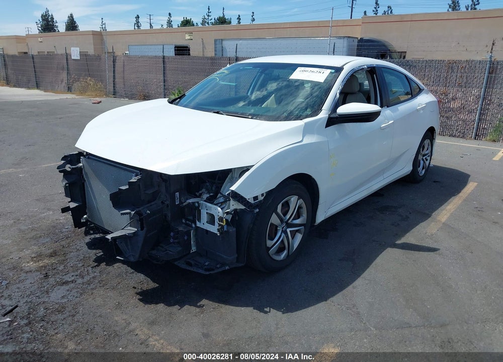 2017 HONDA CIVIC LX VIN: 19XFC2F5XHE209247