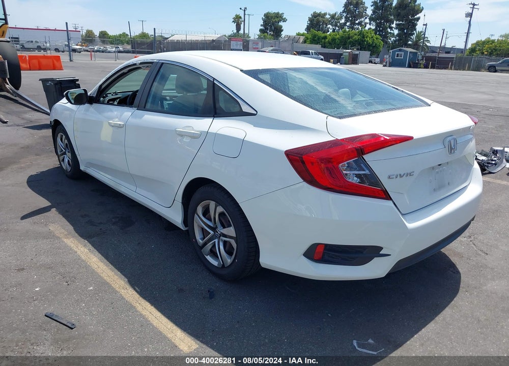 2017 HONDA CIVIC LX VIN: 19XFC2F5XHE209247