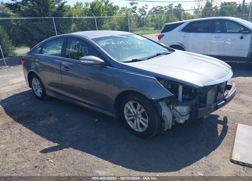2014 HYUNDAI SONATA GLS VIN: 5NPEB4AC6EH819072