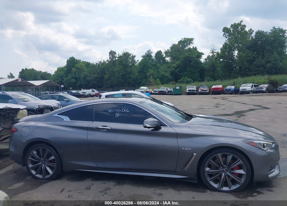 2018 INFINITI Q60 3.0T RED SPORT 400 VIN: JN1FV7EL1JM630727