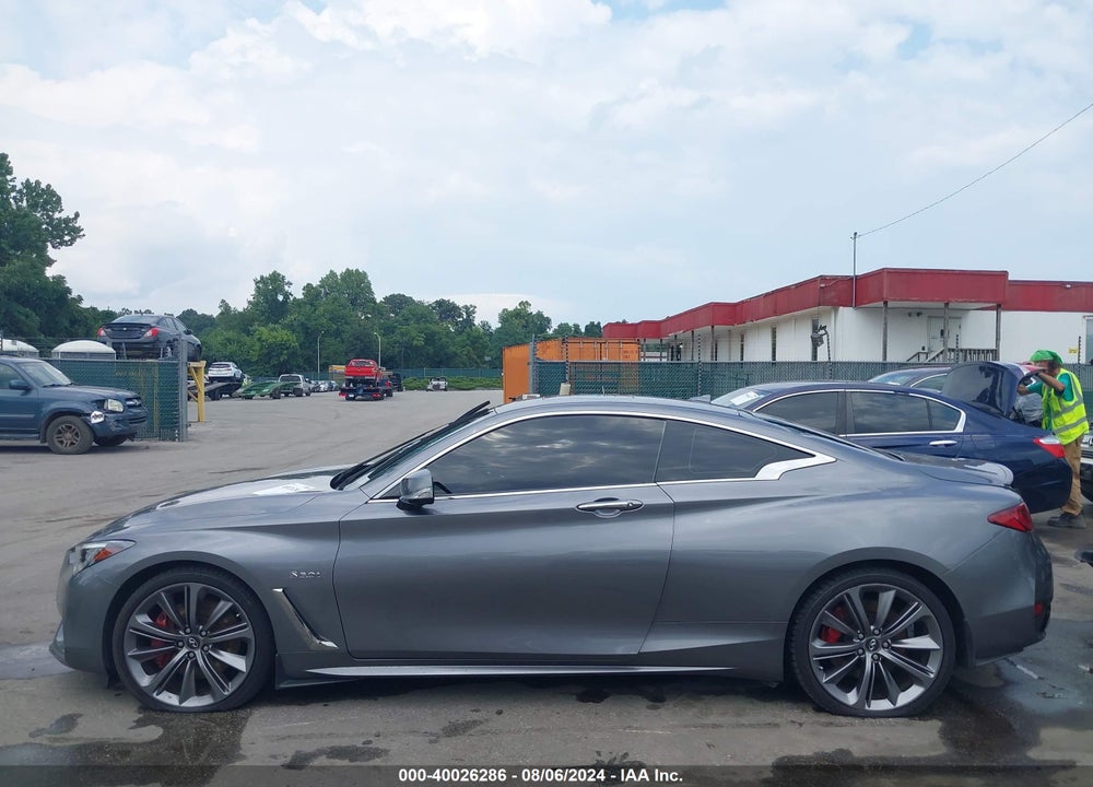 2018 INFINITI Q60 3.0T RED SPORT 400 VIN: JN1FV7EL1JM630727