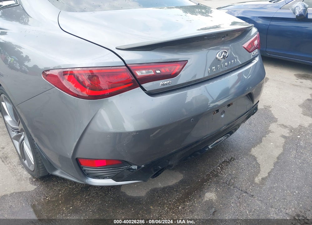2018 INFINITI Q60 3.0T RED SPORT 400 VIN: JN1FV7EL1JM630727