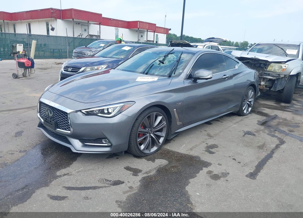 2018 INFINITI Q60 3.0T RED SPORT 400 VIN: JN1FV7EL1JM630727