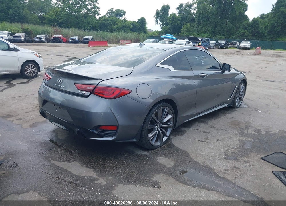 2018 INFINITI Q60 3.0T RED SPORT 400 VIN: JN1FV7EL1JM630727