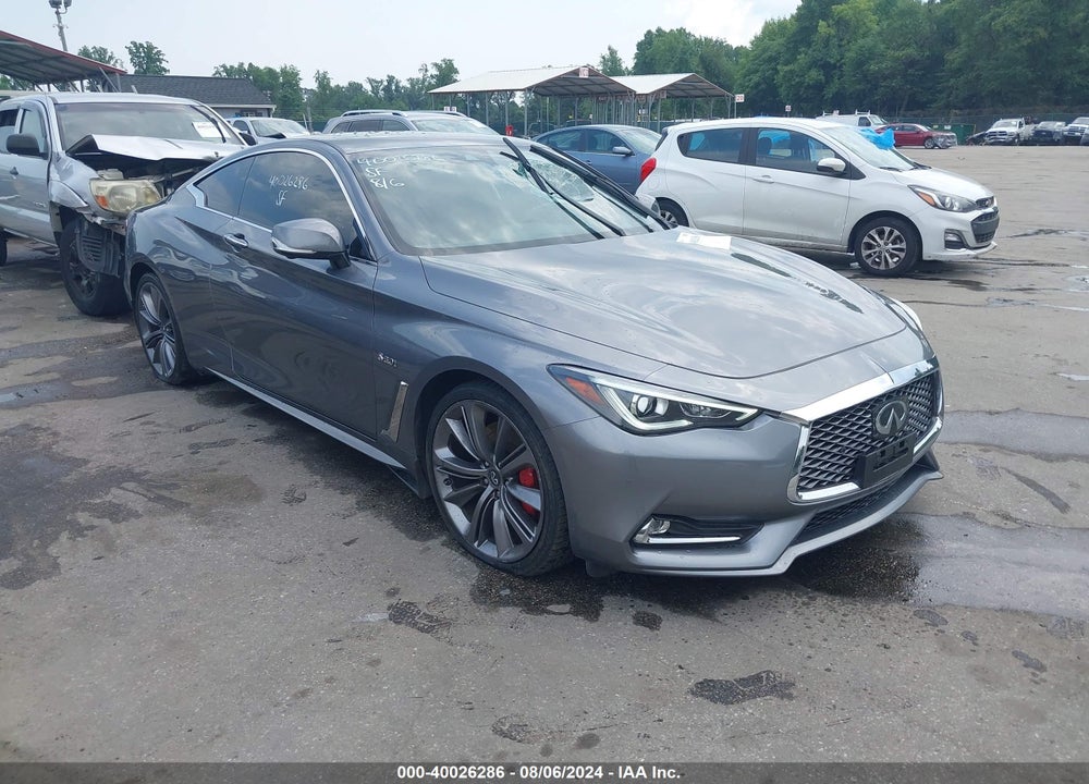 2018 INFINITI Q60 3.0T RED SPORT 400 VIN: JN1FV7EL1JM630727