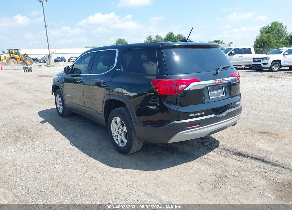 2018 GMC ACADIA SLE-1 VIN: 1GKKNKLA5JZ135079