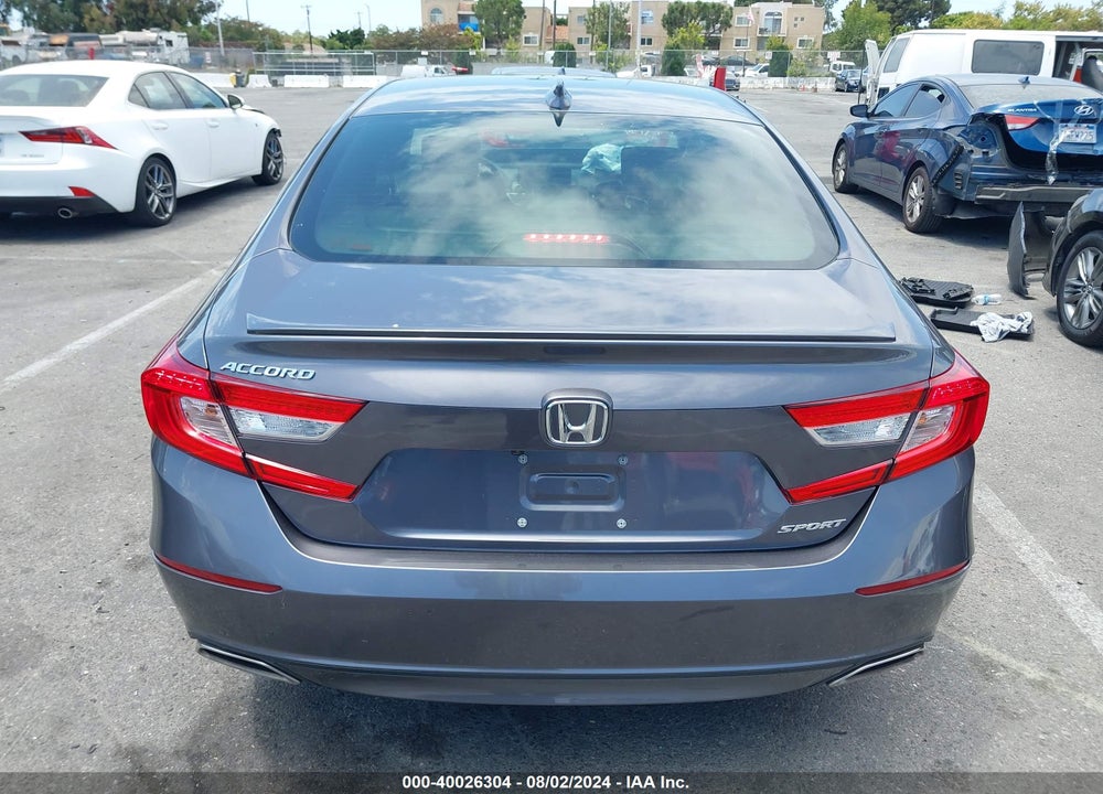 2020 HONDA ACCORD SPORT VIN: 1HGCV1F31LA152634