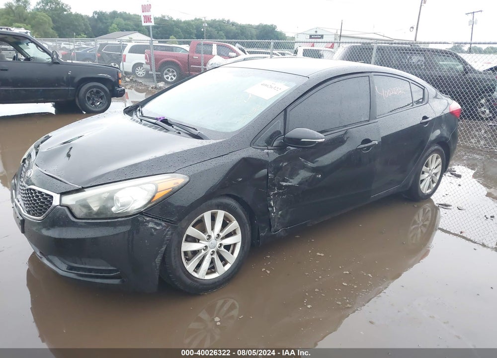2014 KIA FORTE LX VIN: KNAFX4A62E5091277