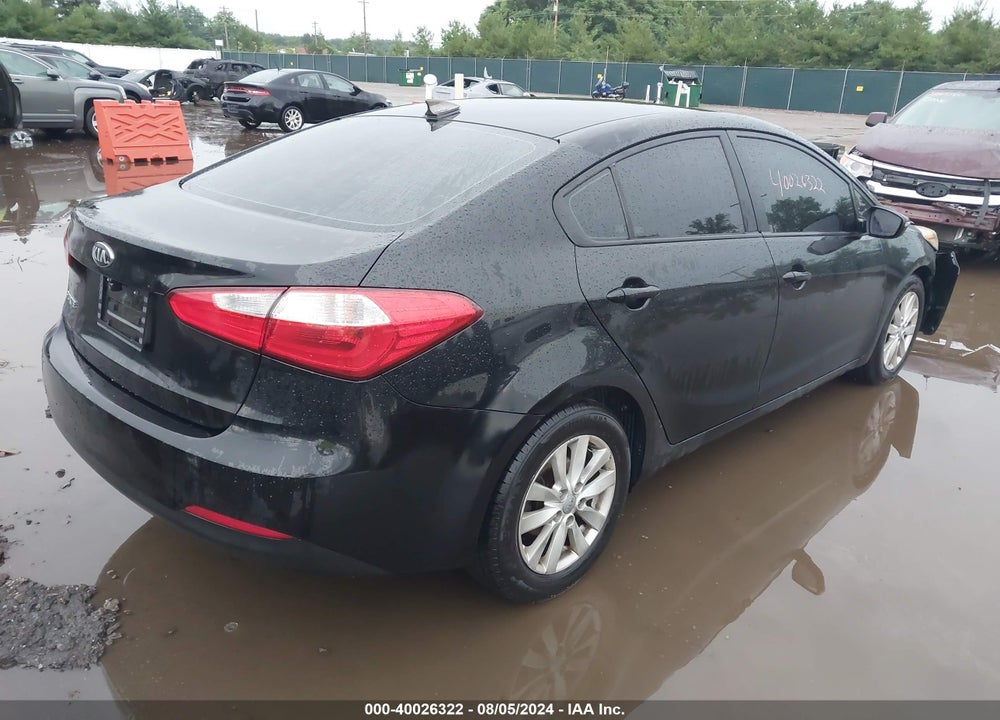 2014 KIA FORTE LX VIN: KNAFX4A62E5091277