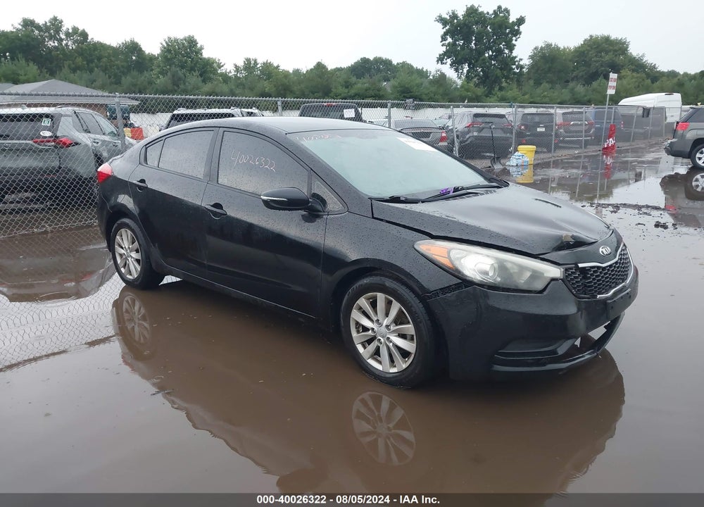 2014 KIA FORTE LX VIN: KNAFX4A62E5091277