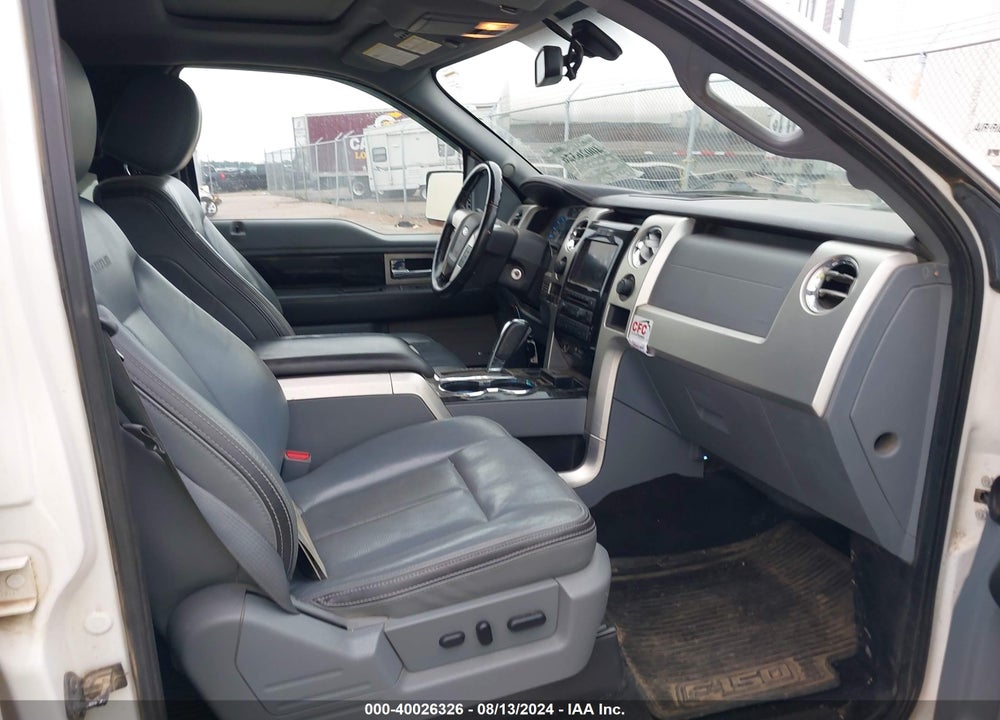 2012 FORD F-150 PLATINUM VIN: 1FTFW1ETXCFA72309