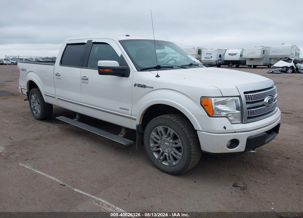 2012 FORD F-150 PLATINUM VIN: 1FTFW1ETXCFA72309