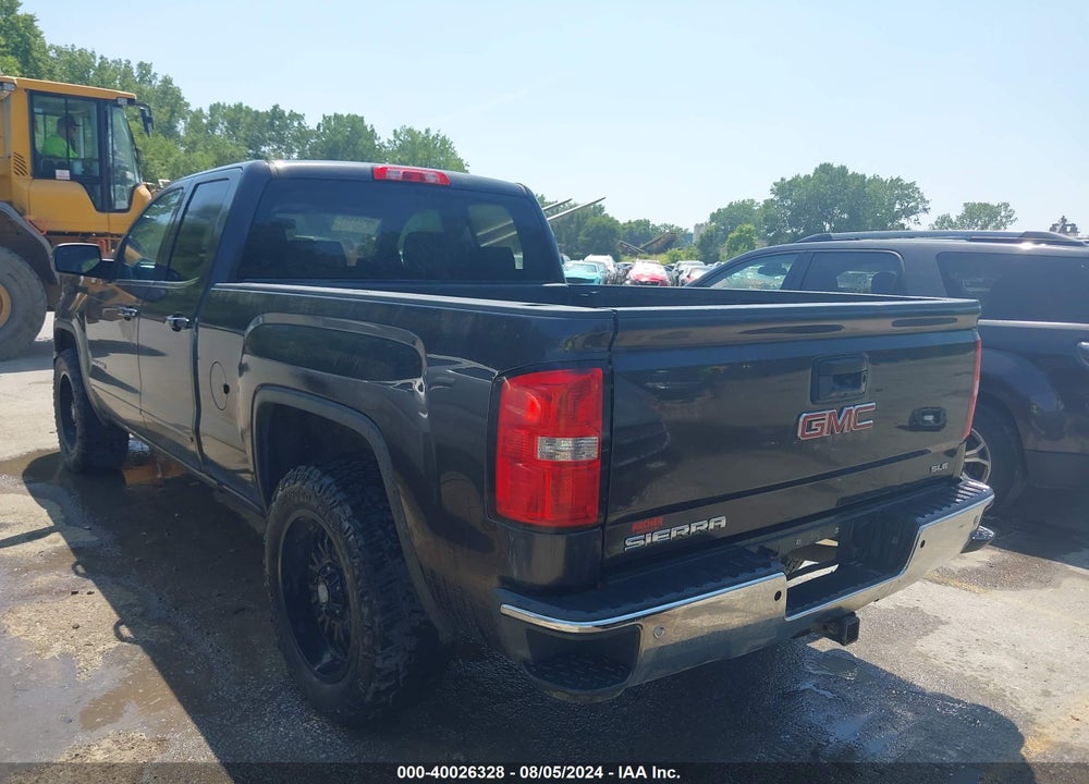2015 GMC SIERRA 1500 SLE VIN: 1GTV2UECXFZ256399