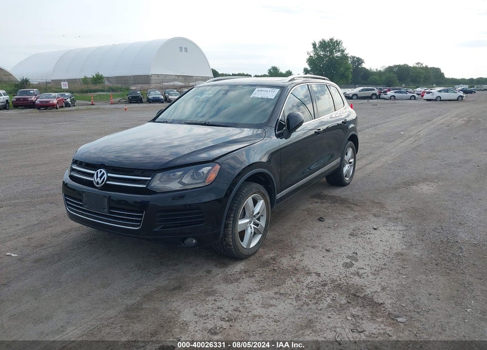 2011 VOLKSWAGEN TOUAREG TDI LUX VIN: WVGFK9BP1BD004830