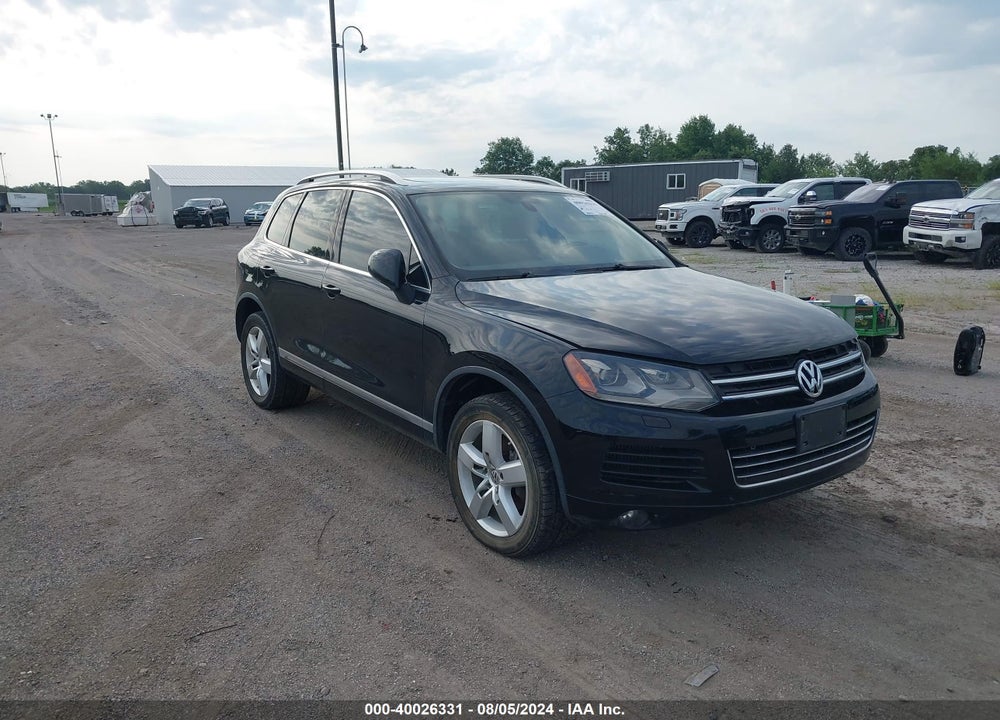 2011 VOLKSWAGEN TOUAREG TDI LUX VIN: WVGFK9BP1BD004830