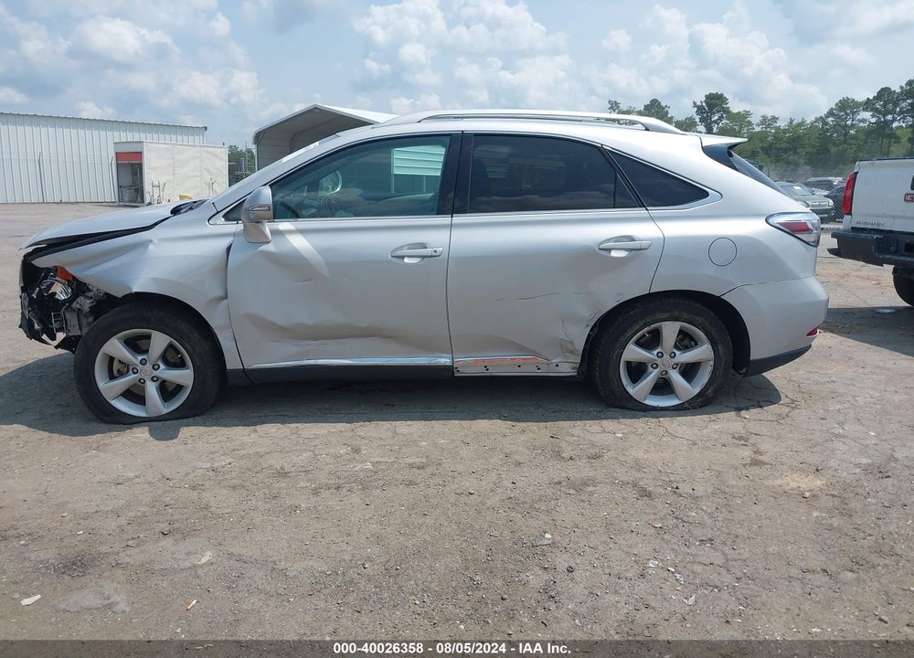 2012 LEXUS RX 350 VIN: 2T2BK1BAXCC148466