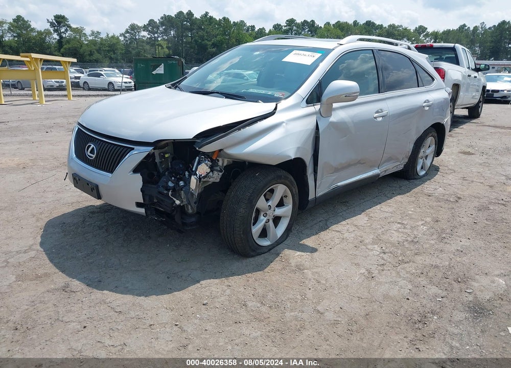 2012 LEXUS RX 350 VIN: 2T2BK1BAXCC148466