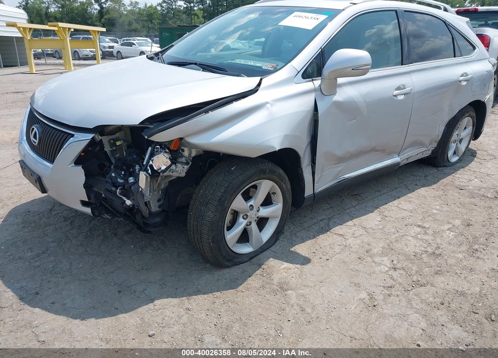 2012 LEXUS RX 350 VIN: 2T2BK1BAXCC148466