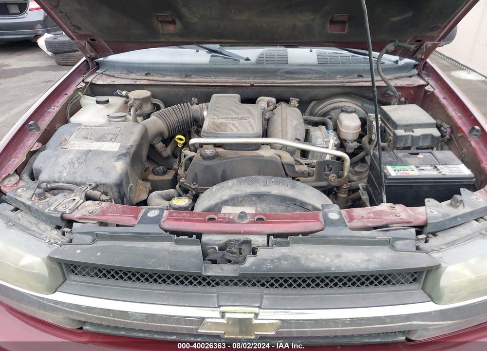 2005 CHEVROLET TRAILBLAZER LS VIN: 1GNDS13S152345183