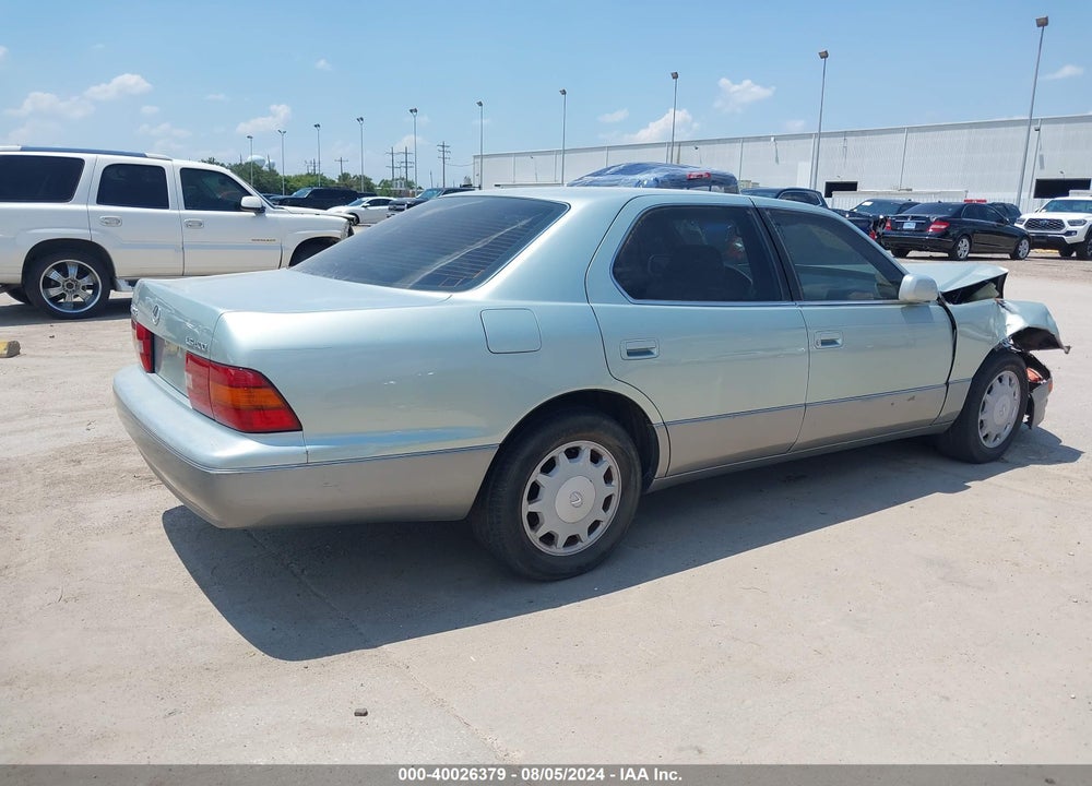 1997 LEXUS LS 400 VIN: JT8BH28F2V0072233