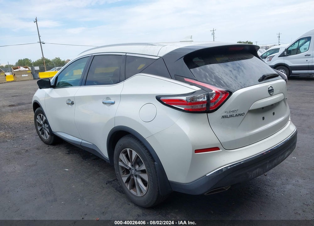 2018 NISSAN MURANO PLATINUM/S/SL/SV VIN: 5N1AZ2MH3JN156359
