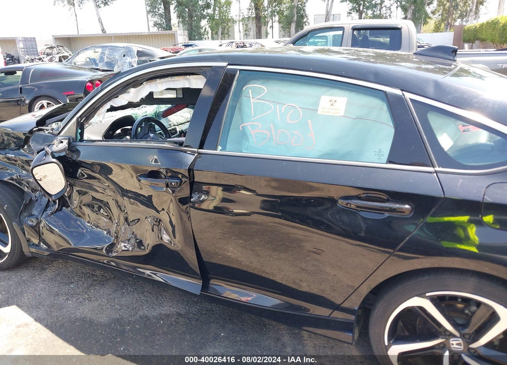 2020 HONDA ACCORD SPORT VIN: 1HGCV1F38LA033303