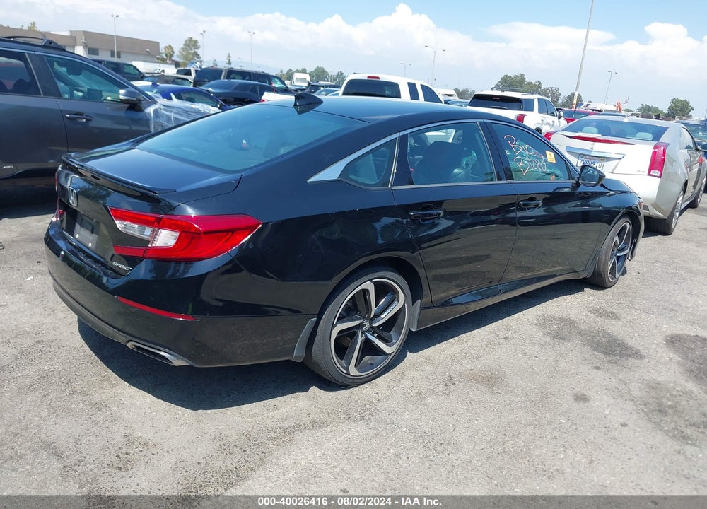 2020 HONDA ACCORD SPORT VIN: 1HGCV1F38LA033303