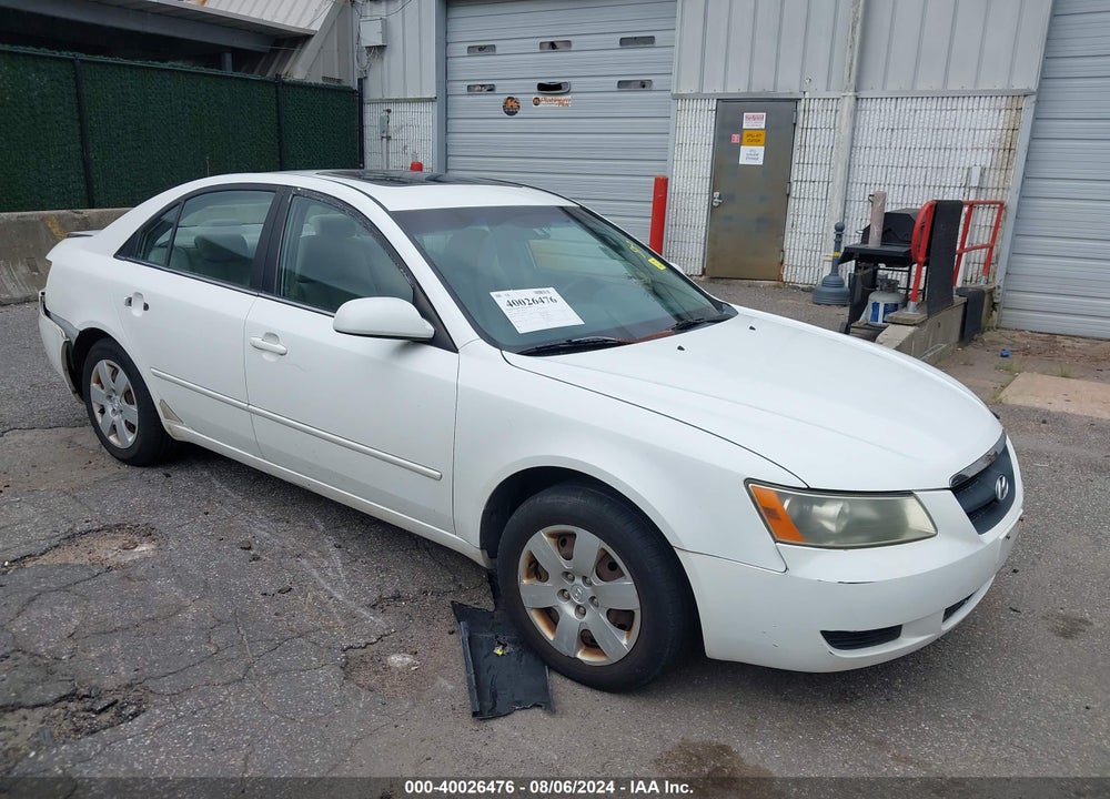 2007 HYUNDAI SONATA GLS VIN: 5NPET46C17H224235