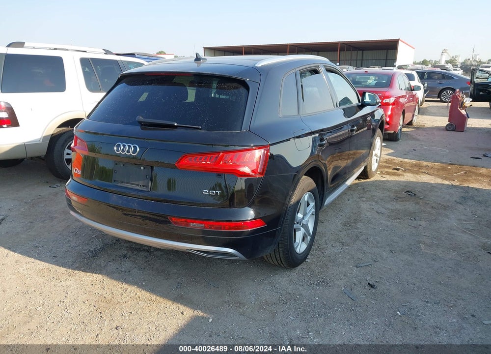2018 AUDI Q5 2.0T PREMIUM/2.0T TECH PREMIUM VIN: WA1ANAFY4J2002049