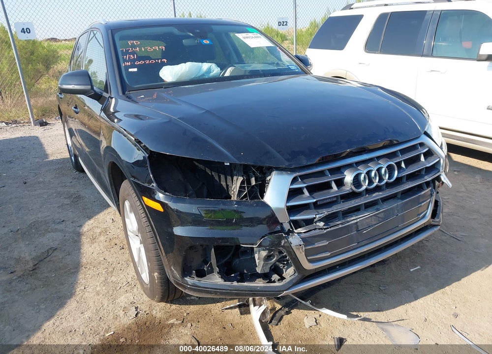 2018 AUDI Q5 2.0T PREMIUM/2.0T TECH PREMIUM VIN: WA1ANAFY4J2002049
