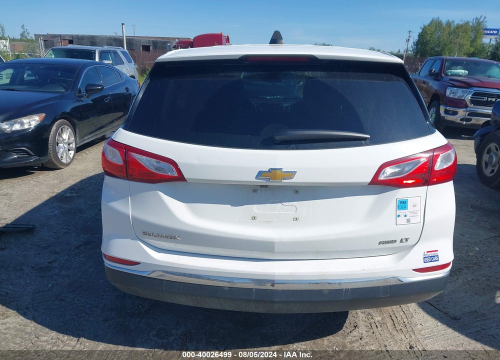 2020 CHEVROLET EQUINOX AWD LT 1.5L TURBO VIN: 3GNAXUEV1LS580598