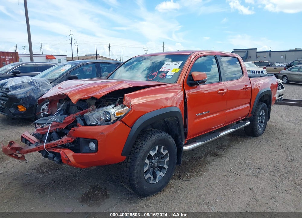 2016 TOYOTA TACOMA TRD OFF ROAD VIN: 5TFCZ5AN0GX017571