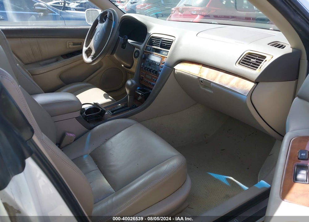 2000 LEXUS ES 300 VIN: JT8BF28G0Y5078943