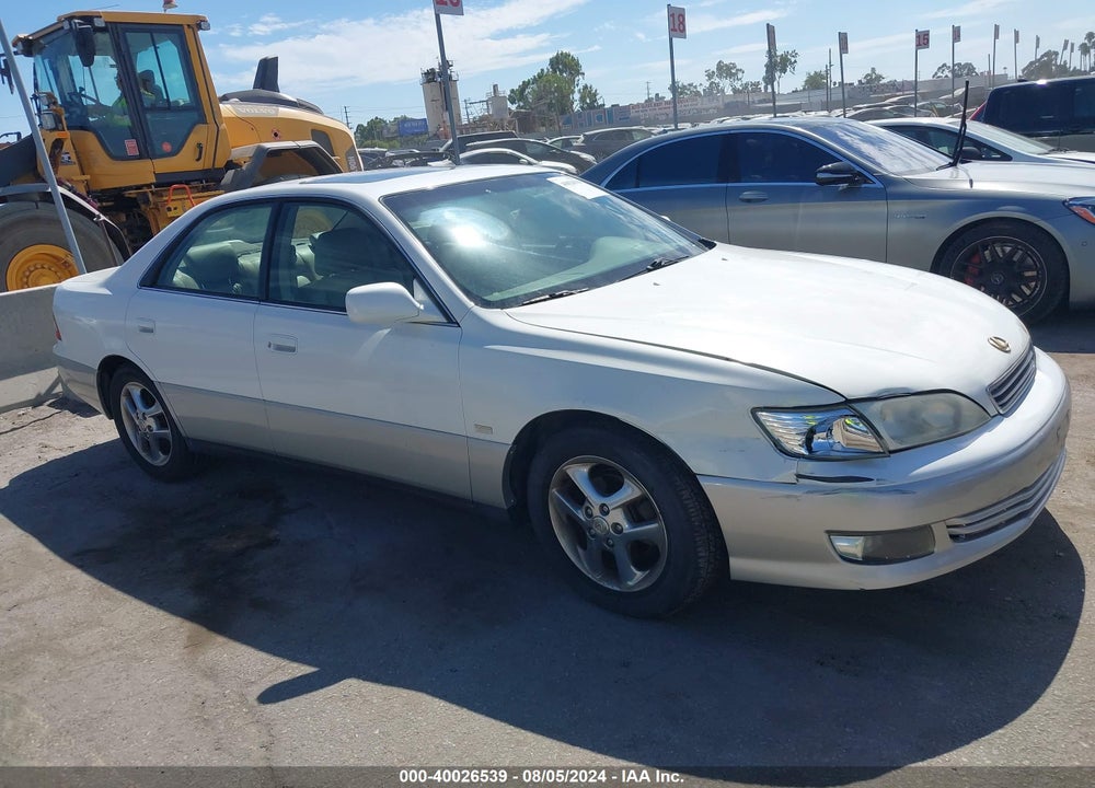 2000 LEXUS ES 300 VIN: JT8BF28G0Y5078943