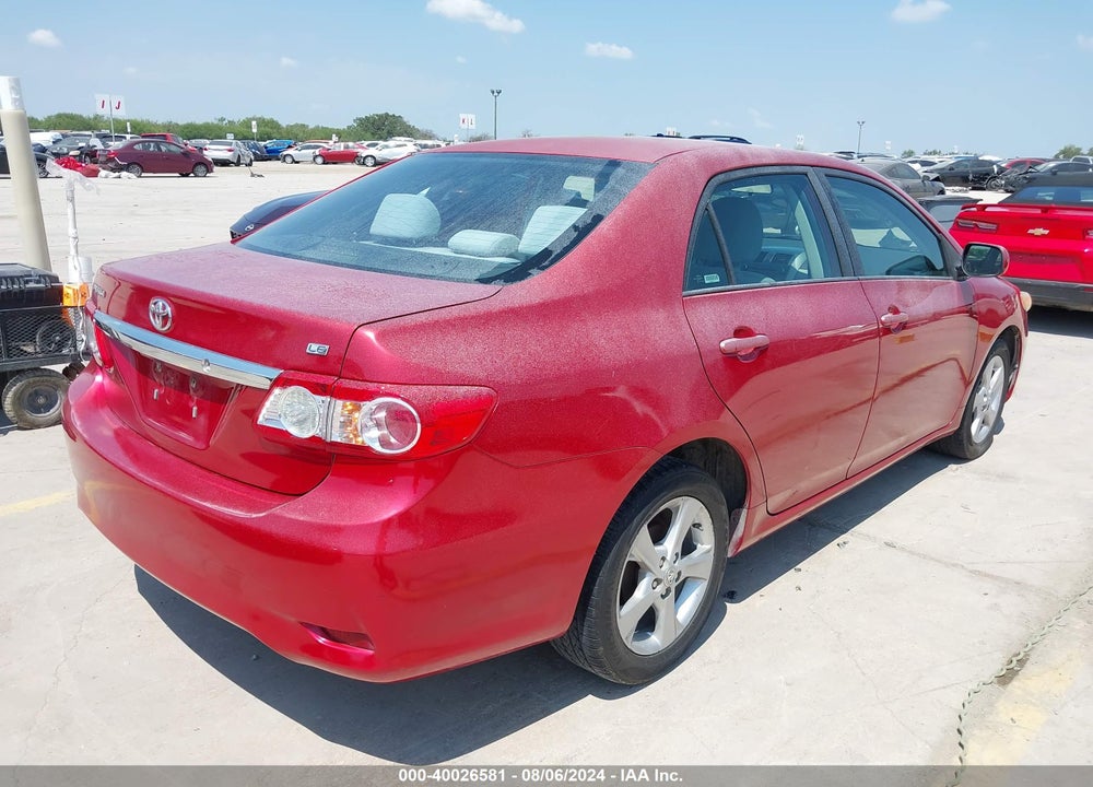 2011 TOYOTA COROLLA LE VIN: 2T1BU4EE7BC576783