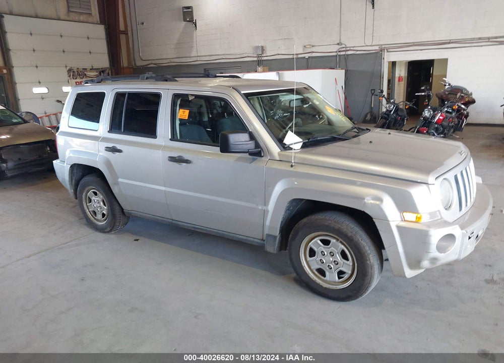 2008 JEEP PATRIOT SPORT VIN: 1J8FF28W48D660729