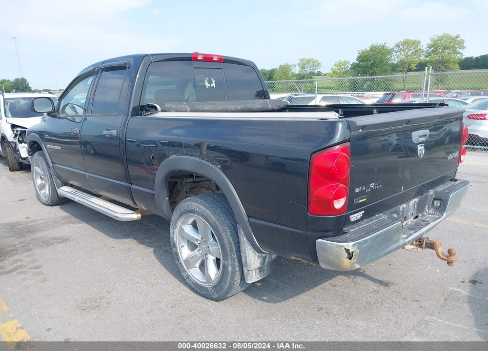 2007 DODGE RAM 1500 SLT/TRX4 OFF ROAD/SPORT VIN: 1D7HU18P37S252926