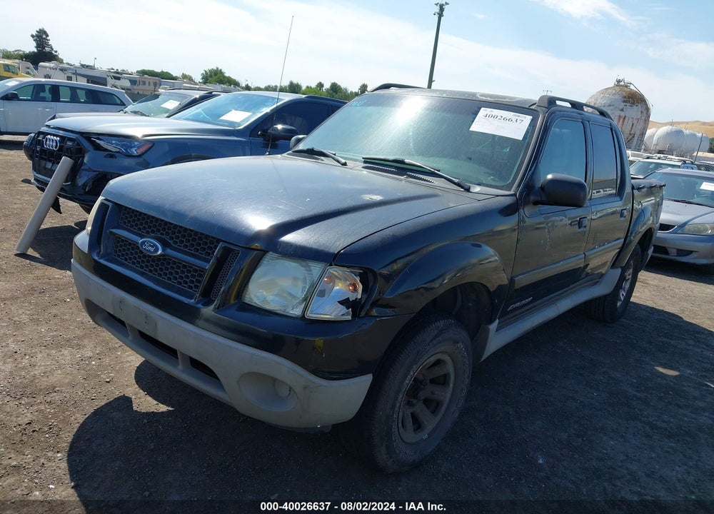 2001 FORD EXPLORER SPORT TRAC VIN: 1FMZU67E91UA58582