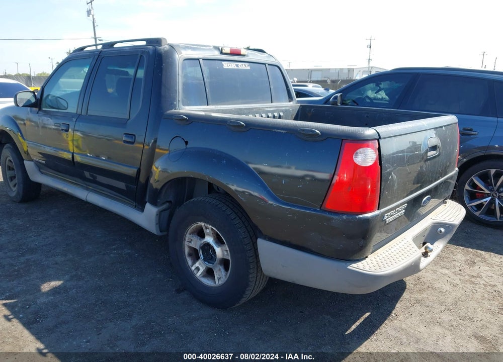 2001 FORD EXPLORER SPORT TRAC VIN: 1FMZU67E91UA58582
