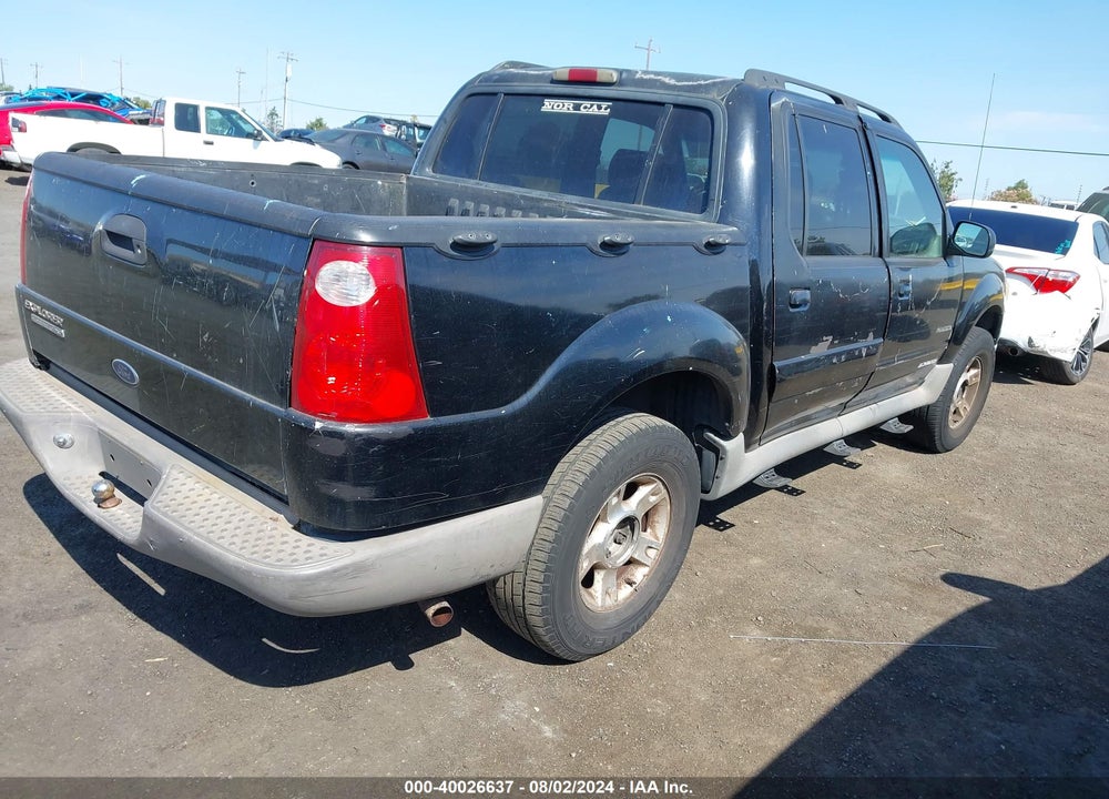 2001 FORD EXPLORER SPORT TRAC VIN: 1FMZU67E91UA58582