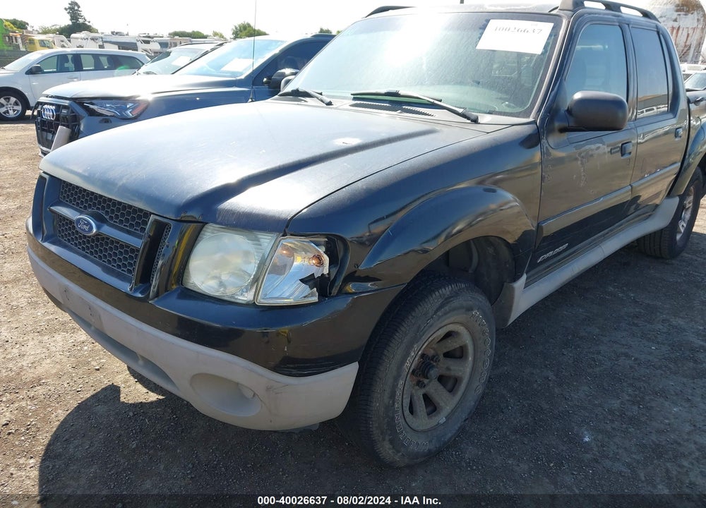 2001 FORD EXPLORER SPORT TRAC VIN: 1FMZU67E91UA58582