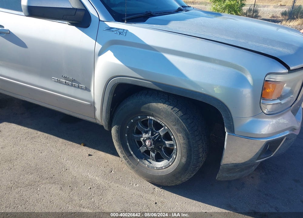 2015 GMC SIERRA 1500 SLE VIN: 3GTU2UEC0FG512609