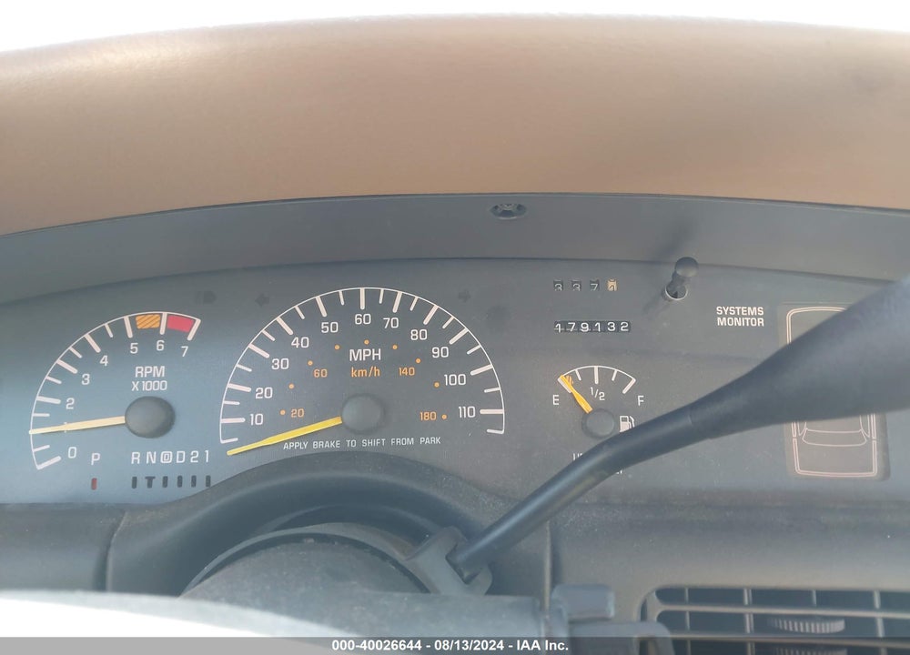 1998 PONTIAC BONNEVILLE SE VIN: 1G2HX52K4W4231094