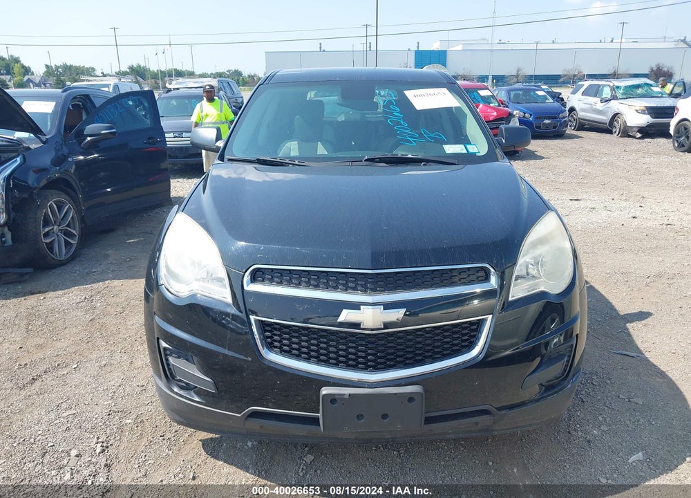 2013 CHEVROLET EQUINOX LS VIN: 2GNALBEK8D6133739